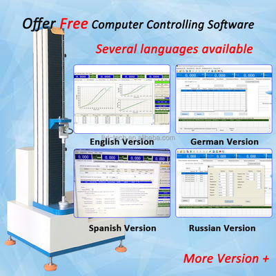Machine d'essai universelle informatisée, capacité 500 kg, testeur de traction