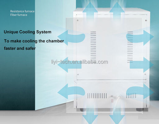 Four à moufle 1000 degrés à chauffage rapide pour laboratoire Liyi, four de traitement thermique