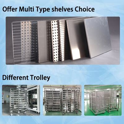 Four industriel Liyi 220V haute précision 300-400C à entraînement moteur avec acier inoxydable SUS304