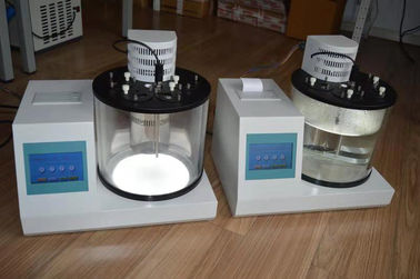 Précision cinématique liquide de la température droite -150℃ de viscomètre du matériel 220V haute pour 0,02