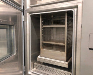 Chambre climatique environnementale d'essai de choc thermique de chambre chaude de l'essai au froid de Liyi