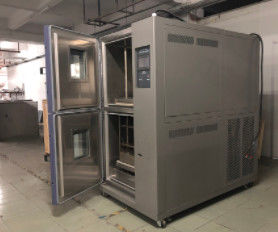 Chambre chaude et froide de Liyi de contrôle au choc d'essai d'équipement de choc thermique d'essai